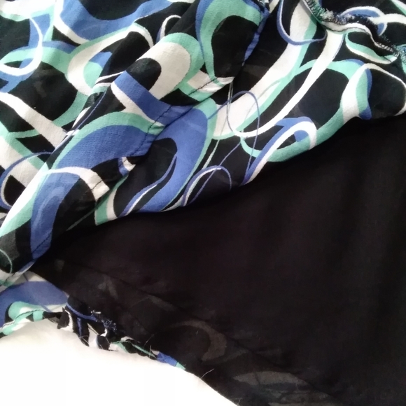 Flowy Bias Cut Y2K Chiffon Skirt - Picture 8 of 10